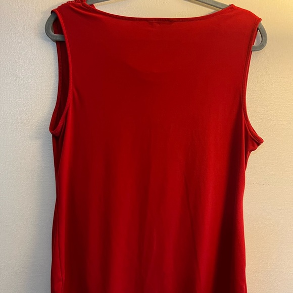 George Silk Blouse  Draped Necklines - Picture 2 of 4